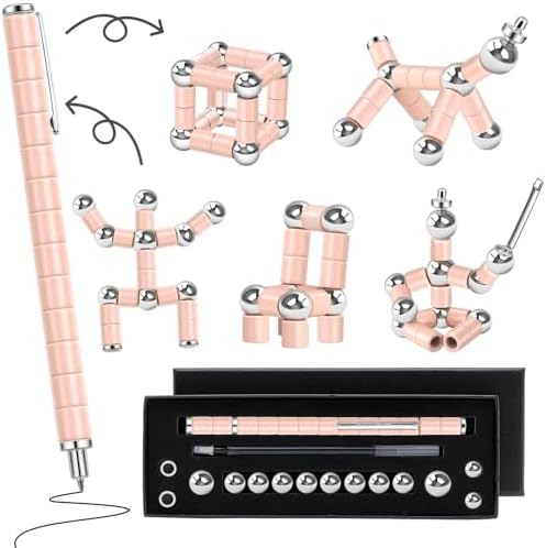 Fidget Pen For Anxiety & Stress Relief: 2026 Graduation Gifts, Cool Birthday Gift For Men, Teens, Adults Transformable Magnet Toy Desk Gadget For Women , Multifunctional Writing Pen & Touch Stylus