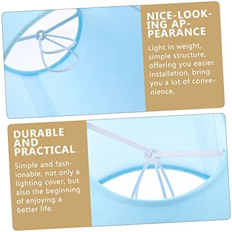 Decorative Cloth Clip on Lampshade Replacement for Floor Lamp