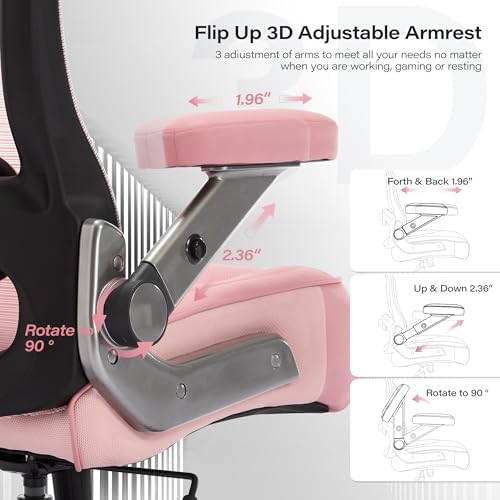 600lbs Big and Tall Office Chair, Heavy Duty Executive Computer Desk Chair