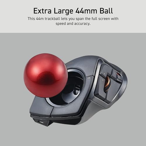 ELECOM DEFT PRO Trackball Mouse M-DPT1MRXBK