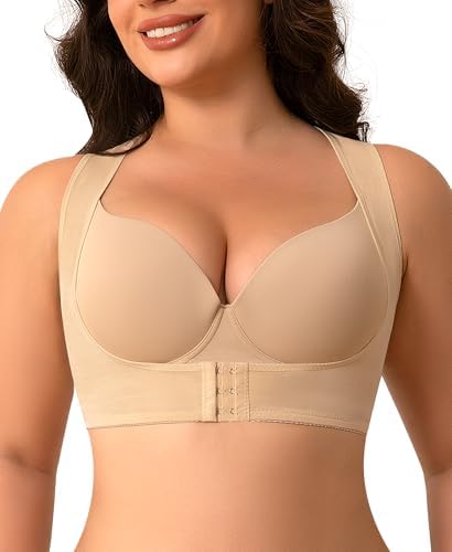 DERCA Posture Corrector for Women Chest Brace Push Up Back Support Bra