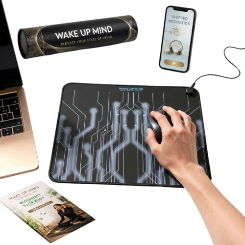 Grounding Mat for Bed & Feet, Conductive Earthing Pad for Home