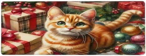 Christmas Large Mouse Pad Non-Slip Rubber Long Gaming Desk Mat