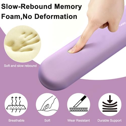 Ergonomic Mouse Pad with Wrist Rest, Mouse Pads for Desk Wrist Support