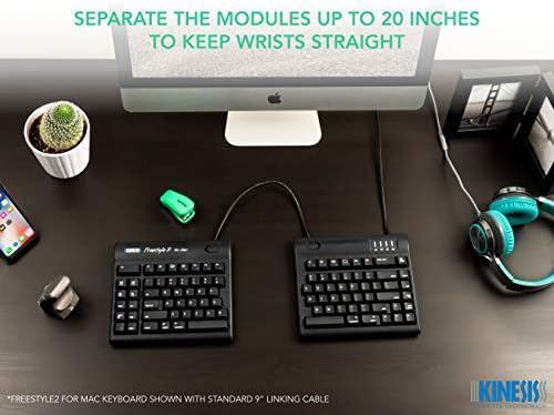 Kinesis USB Freestyle2 Keyboard for Mac (20" Extended Separation)