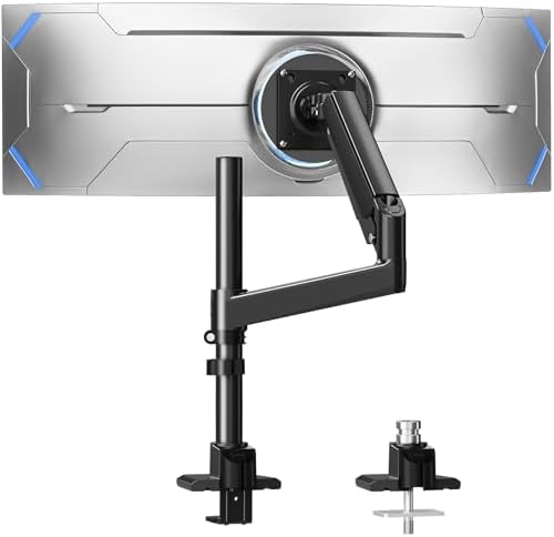 MOUNTUP Odyssey G9 Tall Monitor Arm Holds 4.4-44 lbs for 32-49 Inch Screens