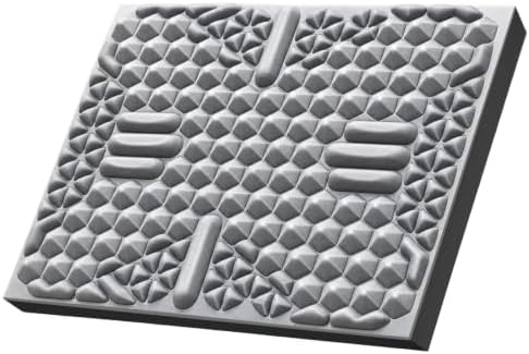 HAPBEAR Exercise Balance Pad - 15"x12" Non-Slip Textured Bottom Stability Training Mat - 2.25" Thick Soft Cushioned Foam for Physical Therapy, Core Training & Home Workouts