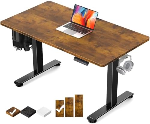 Anti Fatigue Cushioned Mat & Standing Desk, Standing Work for Home Office
