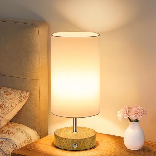 TOBUSA Rechargeable Cordless Table Lamp, 6000mAh Battery Operated