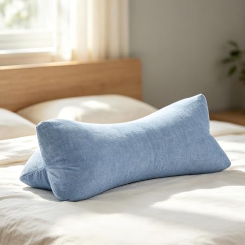 Buckwheat Neck Pillow Cervical Roll Pillow for Neck Support for Pain Relief