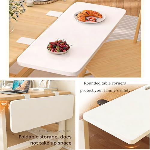 AWSAD Desk Extender Tray, Clamp-On Kitchen Table Extender Extension Baffle, Ergonomic Desk Extender, Countertop Gap Rack Suitable for Home Office Desktop Extension(100x25cm)
