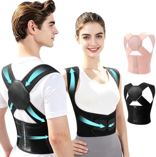 Posture Corrector for Women and Men Upper Back Brace Straightener Scoliosis