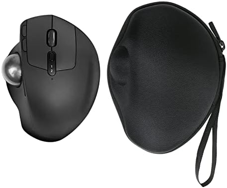 co2CREA Hard Case for Logitech MX Ergo S/MX Ergo Trackball Mouse, Black