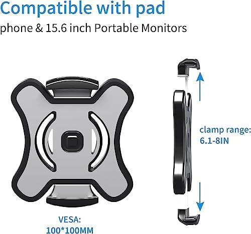 Pholiten Universal VESA Mount Adapter for Tablets, 2-in-1 Laptops