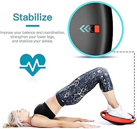 Wobble Exercise Balance Board, No-Skid Surface