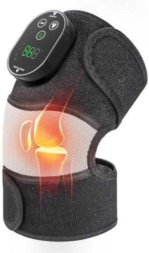 Heated Knee Massager, FSA Eligible 3-in-1 Elbow Shoulder Knee Heating Pad