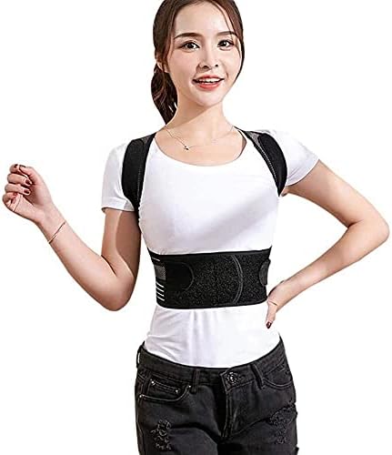 Full Back Posture Corrector for Women, Men & Kids, Kyphosis Thoracic Shoulder Back Waist Support Brace,Hunchback (Size : Small)