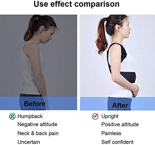 Posture Corrector for Kids and Teens, Adjustable Upper Back Brace, Children Humpback Corrector Shoulder Lumbar Support Back Straightener Providing Pain Relief from Neck, Shoulder, Upper and Lower Back