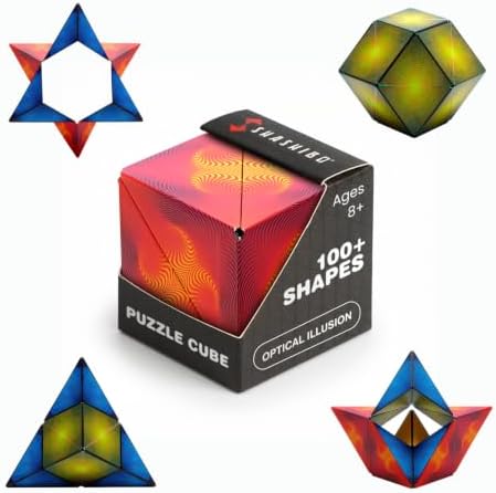 Shashibo DODECA Magnetic Puzzle Cube, Stress Relief Fidget Toy