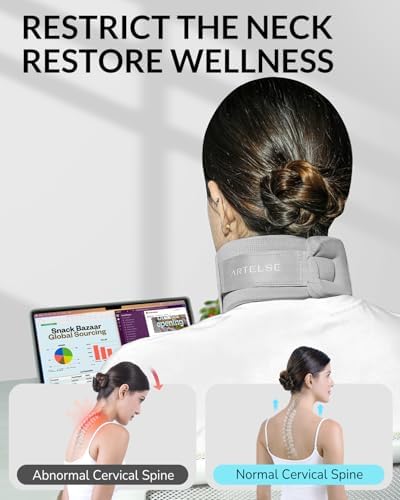 Ice Silk Neck Brace - Soft Cervical Collar for Neck Pain & Support