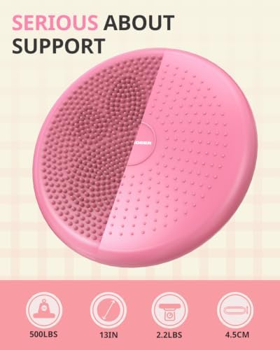 Trideer Wobble Cushion, Balance Pad, Wiggle Seat for Flexible Seating
