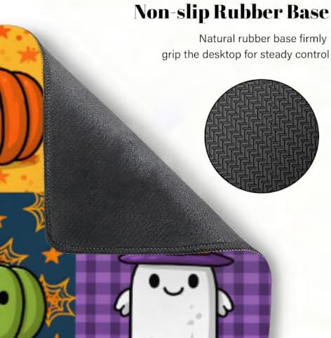 Halloween Large Mouse Pad Non-Slip Rubber Long Gaming Desk Mat