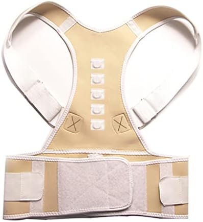 Posture Corrector Brace Supports Belt Shoulder Back Support Belt for Shoulder Posture(D,S Code) (Beige,M code)