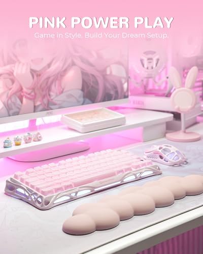 GravaStar Mercury K1 75% Wireless Mechanical Gaming Keyboard RGB Backlit