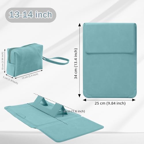 13-14 Inch Protective Laptop Sleeve with Stand, for MacBook Pro/MacBook Air