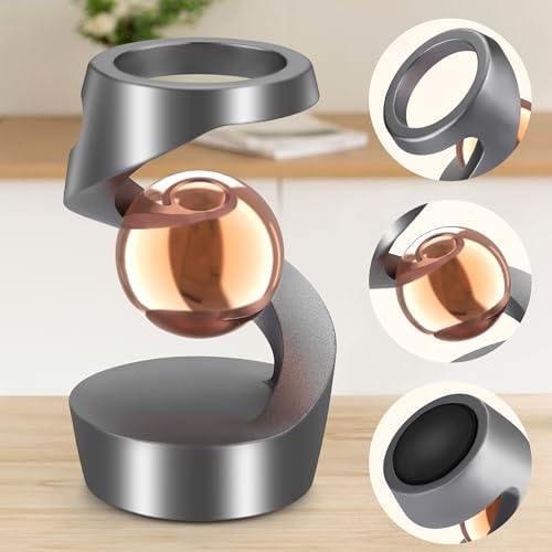 Kinetic Spinning Fidget Desk Toy for ADHD Stress Relief, Rose Gold