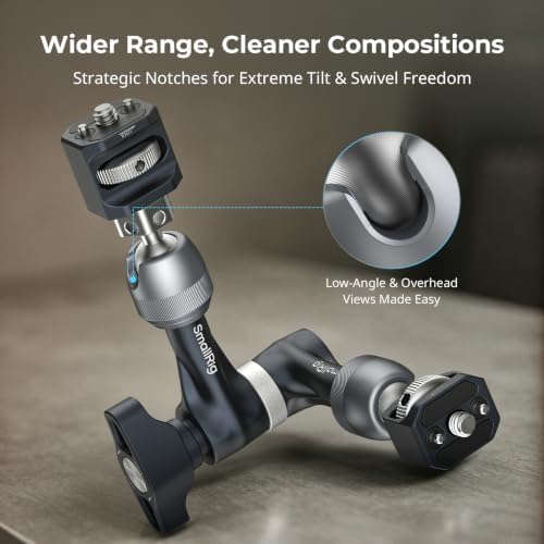 SmallRig Magic Arm with 1/4"-20 Locating Screw for 7" Monitors - 6317