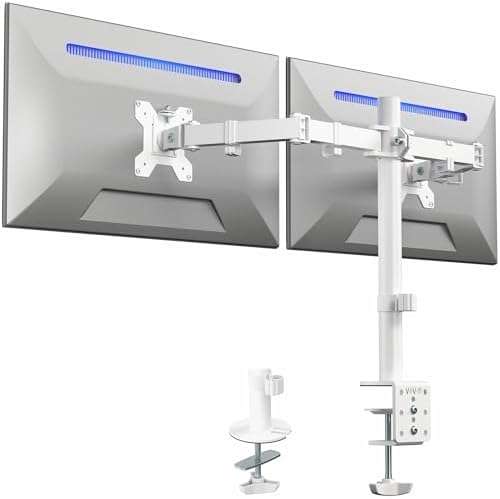 VIVO Dual Monitor Desk Mount for 13 to 30 inch Screens, STAND-V002W