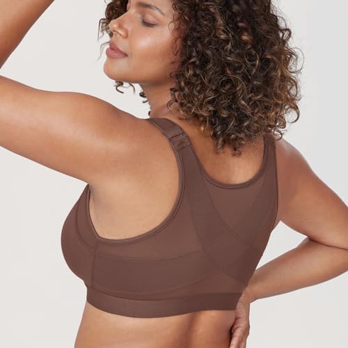 DELIMIRA Women's Front Closure Posture Support Bras