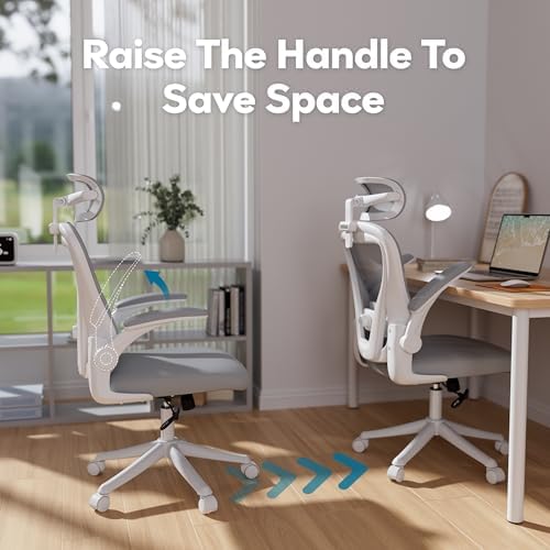 Ollega Ergonomic Office Chair with Memory Foam Seat, Computer Desk Chair
