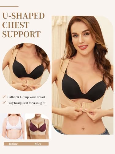 JOYSHAPER Chest Brace Up Women Posture Corrector Back Support X Strap Bras