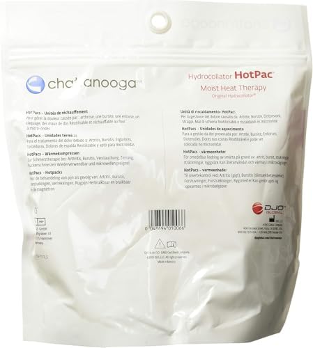 Chattanooga Hydrocollator Moist Heat HotPacs - Standard Size, 10x12 Inch (Pack of 10)