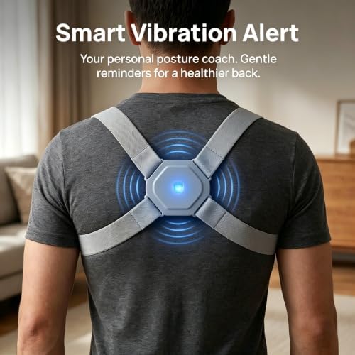 Smart Posture Corrector for Women Men Kids,Electronic Reminder with Sensor