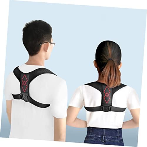 1pc Adjustable Posture Corrector for Back Support Flexible Hunchback Trainer Belt for Men Women Made of Pu for Comfortable Sitting Posture Correction
