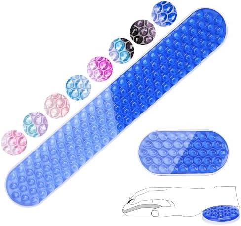 Gel Mouse & Keyboard Rest Set,Pain Relief,Cool Touch,Non-Skid