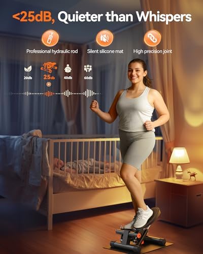 Niceday Steppers for Exercise at Home, Mini Stepper with 300LBS Capacity