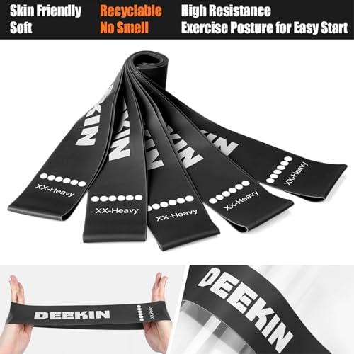 DEEKIN 20 Pcs Resistance Bands Bulk Exercise Bands