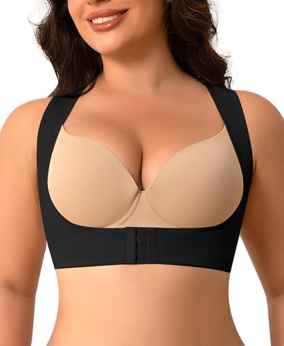 DERCA Posture Corrector for Women Chest Brace Push Up Back Support Bra