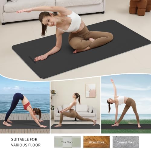 8mm Thick Yoga Mat Non Slip for Women Men