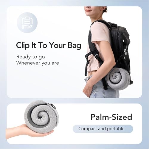 Travel Neck Pillow Airplane Neck Support Ergonomic Design for Traveling