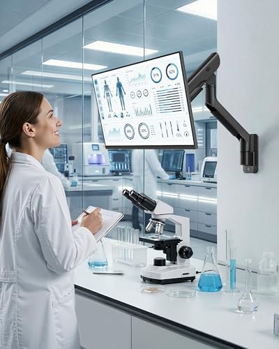 monTEK Monitor Wall Mount for 17-57" Ultrawide, 59.4 lbs, Black