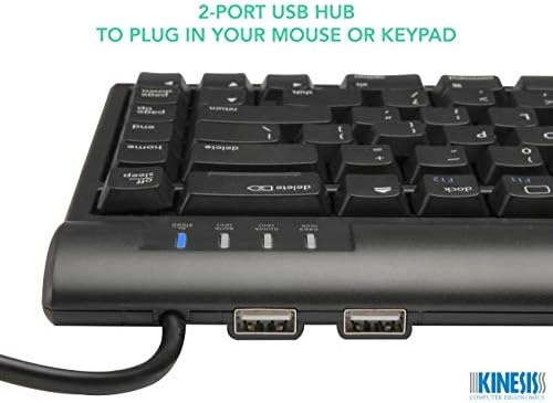 KINESIS Freestyle2 USB Keyboard for Mac (9" Standard Separation), Black