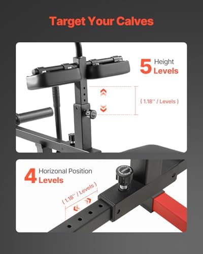 VEVOR Leg Press Machine, 700/550/440 LBS Capacity Lower Body Special Leg Machines, Adjustable Leg Strength Workout for High-Intensity Presses, Home Gym Workout Training Weight Equipment