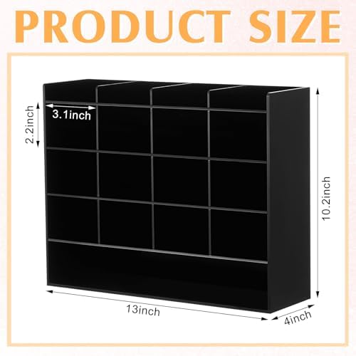 MotiMind Acrylic Pen and Marker Organizer for 200 Markers
