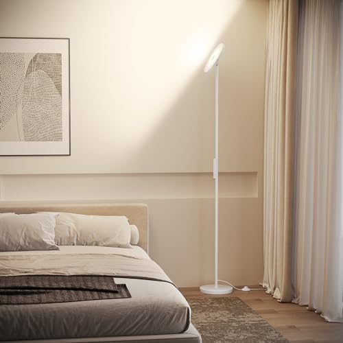 SUNMORY Floor Lamps for Living Room，LED Standing Lamp with Remote Control