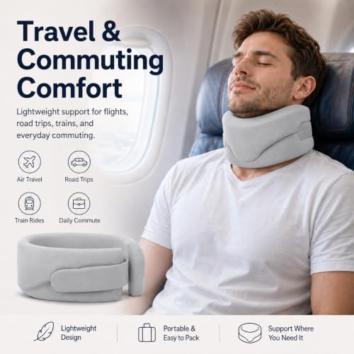 Neck Brace Cervical Collar, for Sleeping & Daily Wear, Neck Pain Relief